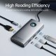 докинг станция Docking Station Type-C Power Distribution 60w - PW11-5P-GY-EP - HDMI, USB3.0 x1, USB2.0 x1