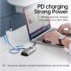 докинг станция Docking Station Type-C Power Distribution 60w - PW11-5P-GY-EP - HDMI, USB3.0 x1, USB2.0 x1