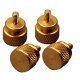 Thumbscrews, gold, 4 pcs.