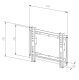 TV Mount - SF1 - Fixed, 17"-42", 20 kg - TV-SF1