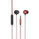 Earphones RM1 - Metal Red with Mic - SOUNDPLUS-RM1-RD