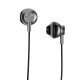 слушалки Earphones Hi-Fi RM3 - Metal Black with Mic - SOUNDPLUS-RM3-BK