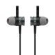 слушалки Earphones Sports RS1 - Metal Black with Mic - SOUNDPLUS-RS1-BK