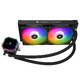 водно охлаждане Frozen Prism 240 Black ARGB - LGA1851/LGA1700/AM5