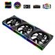 Комплект вентилатори Fan Pack 3-in-1 3x120mm - TL-M12Q x 3 - Infinity Mirror, Daisy-Chain, A-RGB