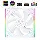 Комплект вентилатори Fan Pack 3-in-1 3x120mm - TL-M12QRW x 3 - White, Reverse, Infinity Mirror, Daisy-Chain, A-RGB