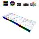Fan Pack 3-in-1 3x120mm - TL-M12QW x 3 - White, Infinity Mirror, Daisy-Chain, A-RGB