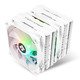 CPU Cooler Peerless Assassin 120 White A-RGB - Dual-Tower - LGA1851/LGA1700/AM5