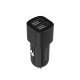 Charger Car 12V-24V - 18W 2 port 2.4A - UCL-2U