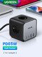 разклонител Power Strip DigiNest Cube 65W - 3 x Schuko, 2xUSB-A, 2xUSB-C, GaN, 3680W CD268, 1.8m - 60113