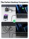 универсално зарядно за стена Charger Wall 65W GaN CD224, 1 x USB-A, 3 x Type-C - 70774