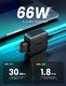 универсално зарядно за стена Charger Wall 65W GaN CD216, 2 x Type-C - 70867