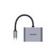 Docking Station Type-C 4-in-1 - uHUB Q4+ Lite D1049A - USB-C PD100W x 1, HDMI x 1, VGA, USB2.0 x 1