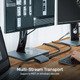 Adapter USB-C M to DisplayPort x 2 F - 8K@30Hz, MST - V1404A