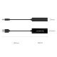 USB3.0 to LAN Gigabit 1000Mbps black - UTJ-U3