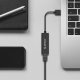 USB3.0 to LAN Gigabit 1000Mbps black - UTJ-U3
