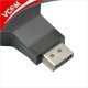адаптер Adapter DisplayPort DP M / DVI F 24+5 Gold plated - CA332