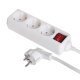 разклонител три гнезда с копче Power Board 3 SCHUKO - CE223-1.5m