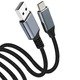 Кабел USB 3.1 Micro type C / USB 2.0 AM Black - CU405M-1.8m