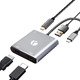 докинг станция Docking Station USB-C 4-in-1 - CU450S - HDMI x 2, USB2.0, USB-C PD3.0 100W, MST