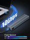 външна кутия за диск Storage Case - M.2 NVMe M/B key - 10Gbps USB3.1 Type-C/A - CU850N