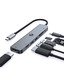 докинг станция Docking Station Type-C 7-in-1 - CUE39 - PD3.0 100W, HDMI x 2, USB3.0 x 2, SD, TF
