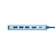 докинг станция Docking Station Type-C 6-in-1 - CUE55 - PD3.0 100W, LAN 1000Mbps, HDMI, USB3.0 x 3