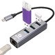 Docking USB Type-C to USB3.0 x 3 + LAN - DH311B