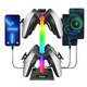стойка за слушалки Headphone Stand - VCOM-M701S - RGB, USB HUB