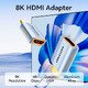 Adapter HDMI M / HDMI F - AIVH0