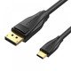 кабел Cable Type-C to DisplayPort - 1.5m 8K Black - CGYBG