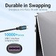 Кабел USB 2.0 Type-C to Type-C - 1M Black 5A Fast Charge - COTBF