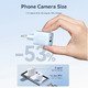 Charger Wall GaN - QC3.0 + Power Distribution Type-C 30W - FEQW0-EU