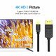 Mini Display Port M to Display Port M 3.0m - HAABI