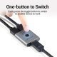 Разклонител превключвател HDMI 2.0 Switcher/Splitter 2-Port Bi-Direction - Silver Aluminium - AFUH0