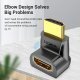 Адаптер Adapter HDMI Right Angle 270 Degree M/F - AINB0