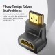 Адаптер Adapter HDMI Right Angle 90 Degree M/F - AIOB0