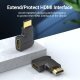 Адаптер Adapter HDMI Vertical Flat 270 Degree M/F - AIQB0