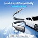 блутут за кола за разговори и музика Car Bluetooth 5.4 audio receiver USB, 3.5mm jack - NAIHG