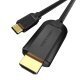 кабел Cable Type-C to HDMI - 2.0m 4K Black - CGUBH
