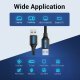 Кабел USB 3.0 AM / AM - 1.5M Black - CONBG