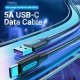 Кабел USB 3.1 Type-C / USB 2.0 AM - 0.5M Black 5A Fast Charge - CORBD