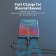 Кабел USB 3.1 Type-C / USB 2.0 AM - 0.5M Black 5A Fast Charge - CORBD