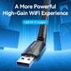 безжичен адаптер WiFi USB adapter Dual Band, 650Mbps, Black - KDTB0
