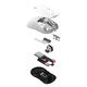 професионална геймърска мишка Wireless Gaming Mouse F1 PRO MAX DRAGONFLY - 1K (4K compatible), Kailh Black Gold Mamba Switches, White