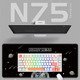Professional Gaming Mechanical Keyboard N75 RGB Caribbean Blue - Power Purple Switches [Tactile]