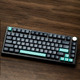 Professional Gaming Mechanical Keyboard N75 RGB Caribbean Blue - Power Purple Switches [Tactile]