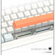 професионална геймърска механична клавиатура Professional Gaming Mechanical Keyboard N75 RGB Jelly Orange - Power Purple Switches [Tactile]