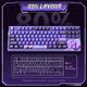 професионална безжична геймърска механична клавиатура Wireless Professional Gaming Mechanical Keyboard - V87 PRO Athena - Aniya Switches, BT5.0, 2.4G