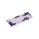 безжична геймърска механична клавиатура Wireless Gaming Mechanical Keyboard - V98 PRO V2 Black Currant - Kailh Vaporwave Switches, RGB